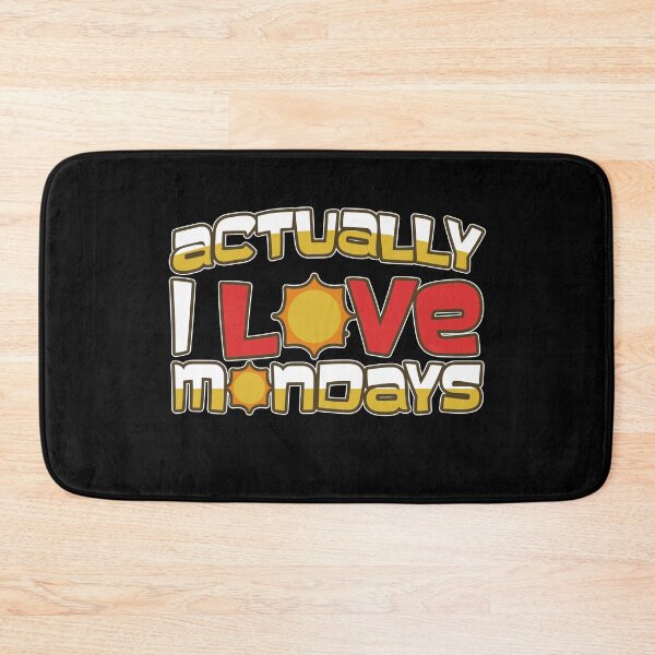 Item preview, Actually, I love mondays. designed and sold by OVMEngemann.