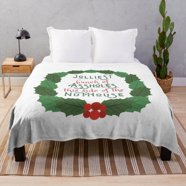 Item preview, Jolliest bunch of A-holes this side of the nuthouse - National Lampoon's Christmas Vacation in wreath designed and sold by Amandalee Jones.
