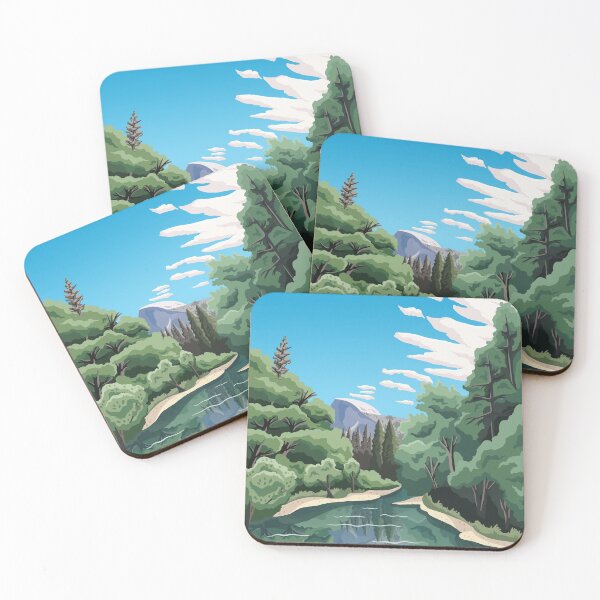 Item preview, Yosemite Retro Poster designed and sold by sisnotanartist.