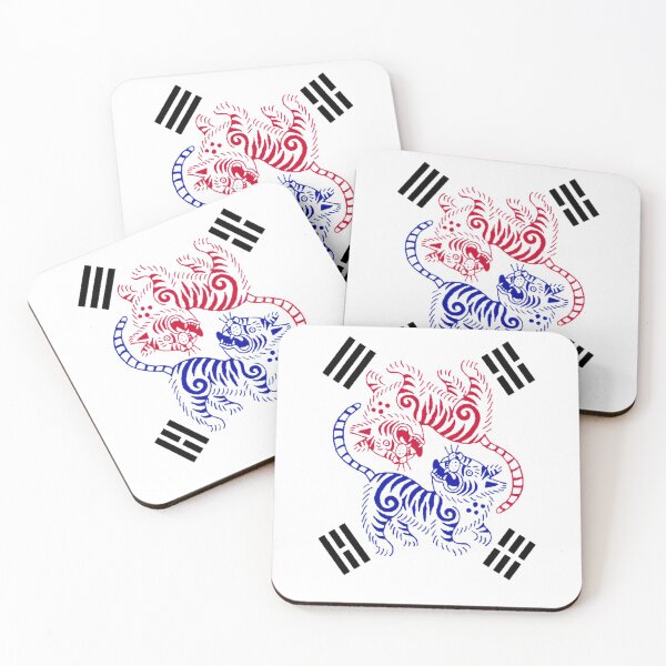 Item preview, Tiger Taegeuk designed and sold by valentinpereda.