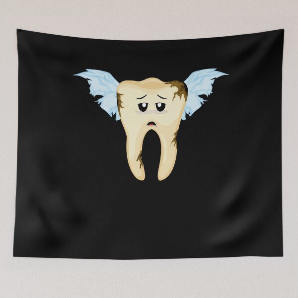 Item preview, smoking tooth fairy - funny design designed and sold by OVMEngemann.