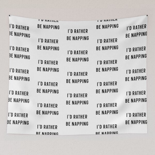 Item preview, I Would Rather Be Napping Funny Shirt designed and sold by ZachTheDesigner.