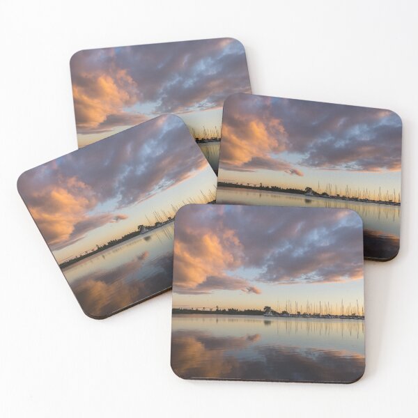 Item preview, Reflecting on Boats and Clouds III designed and sold by Georgia Mizuleva.