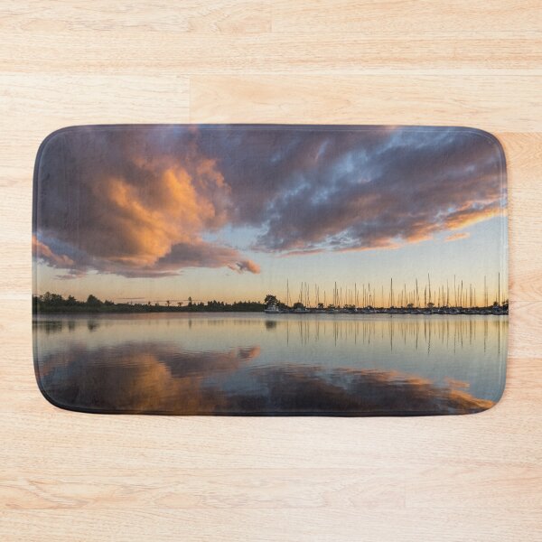 Item preview, Reflecting on Boats and Clouds III designed and sold by Georgia Mizuleva.