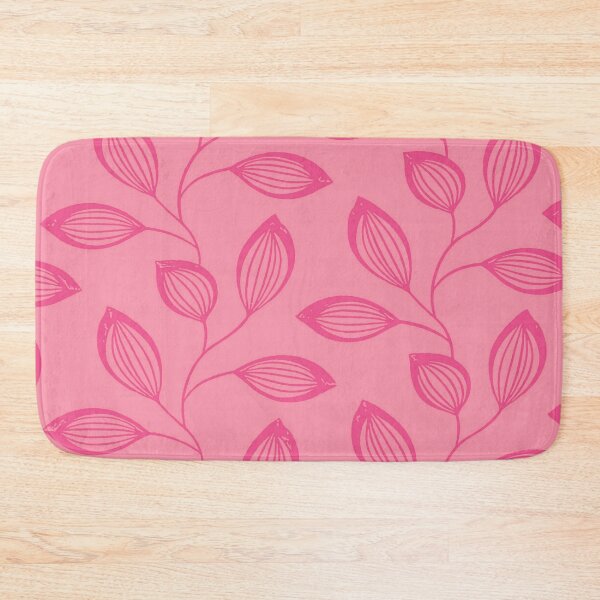 Item preview, Climbing Vine Leaves In Girly Pink On Pink designed and sold by taiche.