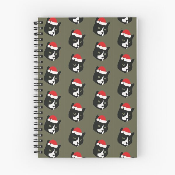 Item preview, Christmas Tuxedo Cat designed and sold by KCPetPortraits.