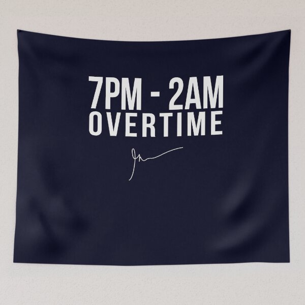 Item preview, 7PM - 2AM Overtime | Garyvee designed and sold by Swapnil ..