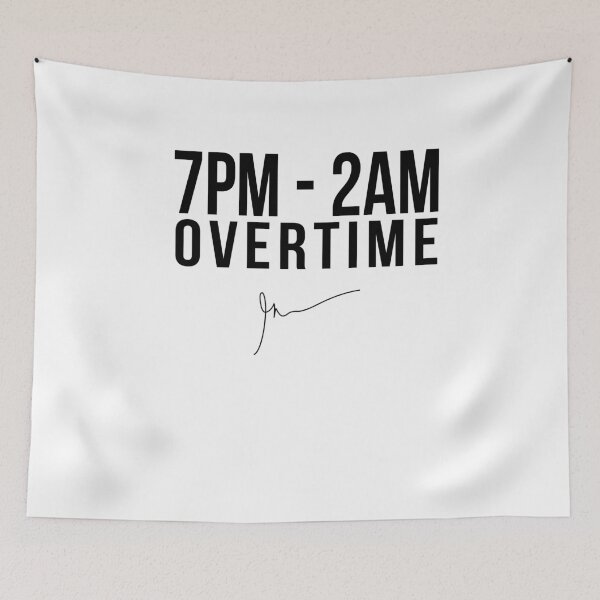 Item preview, 7PM - 2AM Overtime II | Garyvee designed and sold by Swapnil ..