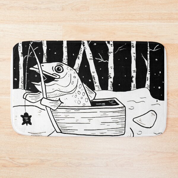 Item preview, Fishing fish designed and sold by malkobitch.