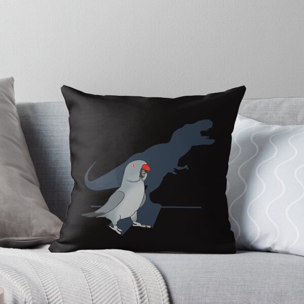 Item preview, t-rex grey alexandrine parrot designed and sold by FandomizedRose.