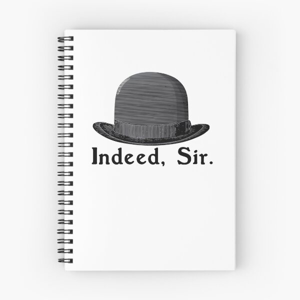 Item preview, Jeeves and Wooster Bowler Hat: "Indeed, Sir" from PG Wodehouse's Iconic Character designed and sold by wodehousefan.