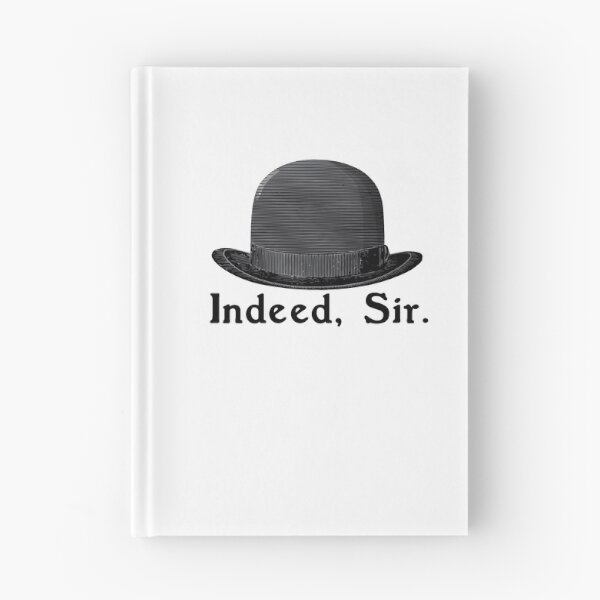 Item preview, Jeeves and Wooster Bowler Hat: "Indeed, Sir" from PG Wodehouse's Iconic Character designed and sold by wodehousefan.