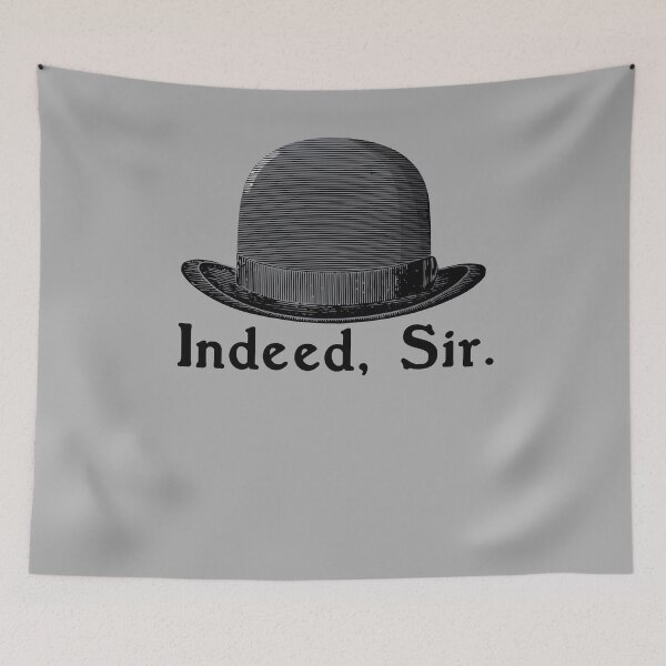 Item preview, Jeeves and Wooster Bowler Hat: "Indeed, Sir" from PG Wodehouse's Iconic Character designed and sold by wodehousefan.