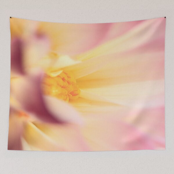 Item preview, Orange Flower Print - Purple and Yellow Orange Flower - Bold Abstract Flower Print designed and sold by Syman Kaye.