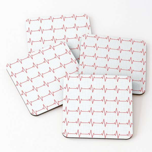 Item preview, Heartbeat - red designed and sold by littlearrow.