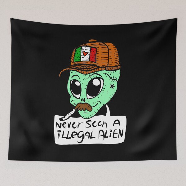Item preview, illegal alien. trump VS democrats. funny. designed and sold by JJadx.