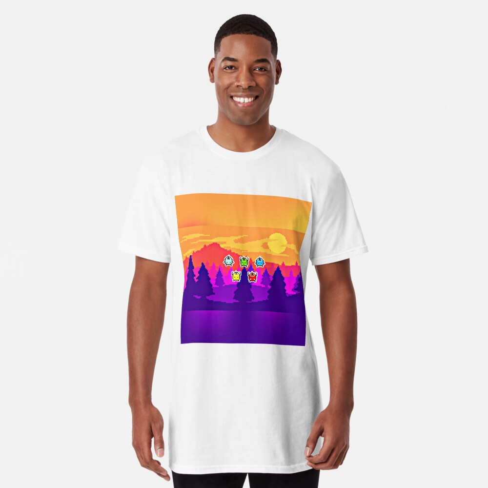 Aperçu de l'œuvre T-shirt long créée et vendue par jellyrelish.