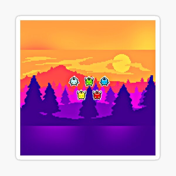 Aperçu de l'œuvre Junimos Stardew vallée créée et vendue par jellyrelish.