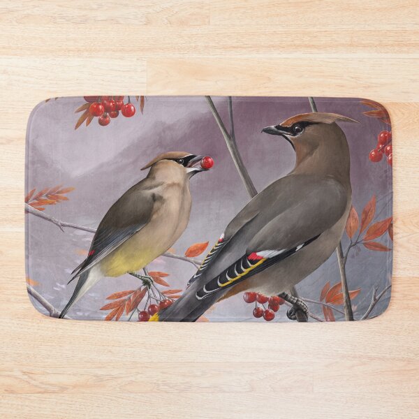 Item preview, Mountain Waxwings designed and sold by Powers Art.