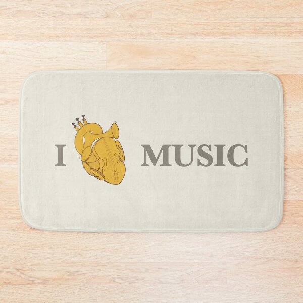 Item preview, I Love Music designed and sold by Gramophone Cafe.