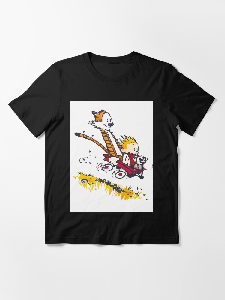 Calvin und Hobbes Glücklich T-Shirt