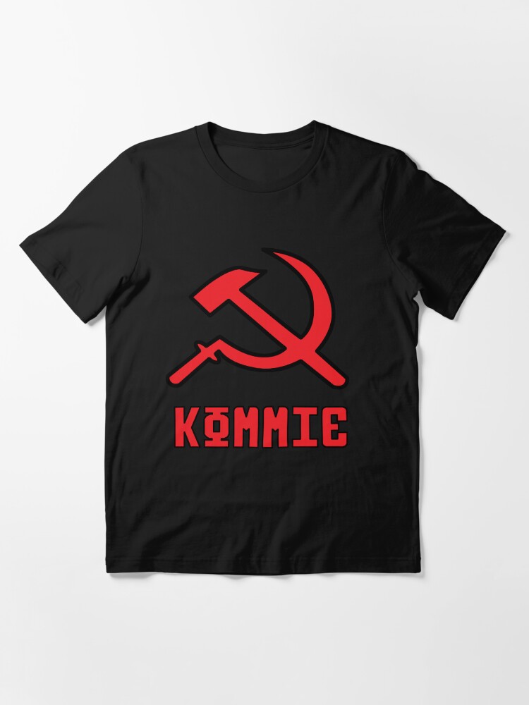 Alternate view of Kommie - Hammer And Sickle Logo Essential T-Shirt