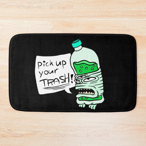 Item preview, trash monster, plastic waste. designed and sold by JJadx.