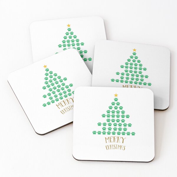 Item preview, dog paw Christmas tree designed and sold by The Warehouse by Amr.