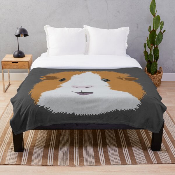 Honey the Guinea Pig Throw Blanket