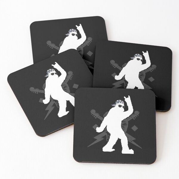 Item preview, Bigfoot Rock and Roll Music Funny Sasquatch Believers Gift designed and sold by Dressed For  Duty.