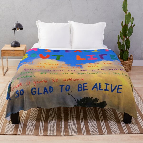Item preview, Excited About Life designed and sold by Maddie OMalley.