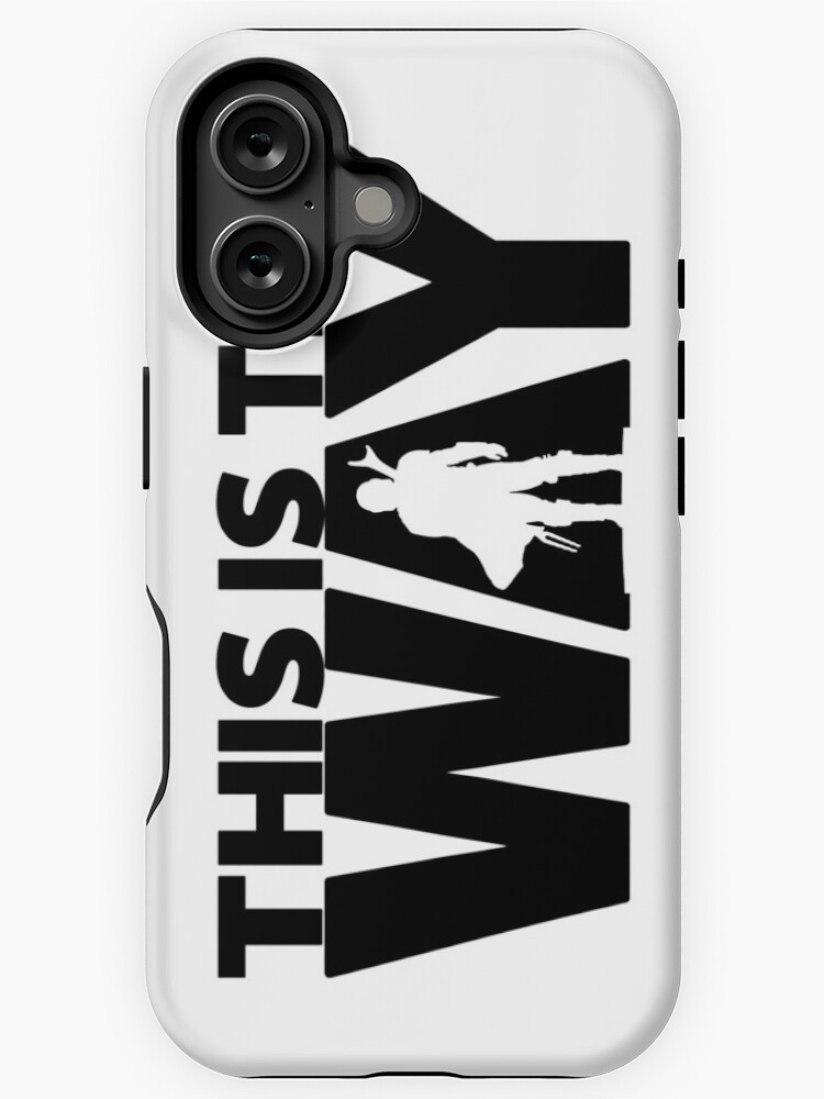 Imagen 1 de 4, Funda de iPhone con la obra Así es el camino | Serie Geekdom | DopeyArt, diseñada y vendida por DopeyArt.