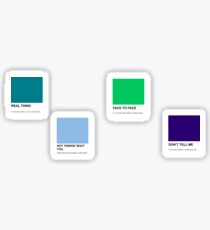 Ruel Pantone Sticker Pack 1 Sticker