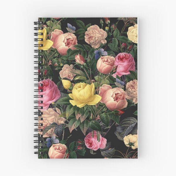 Item preview, Dark Colorful Floral designed and sold by Catherine Holcombe.