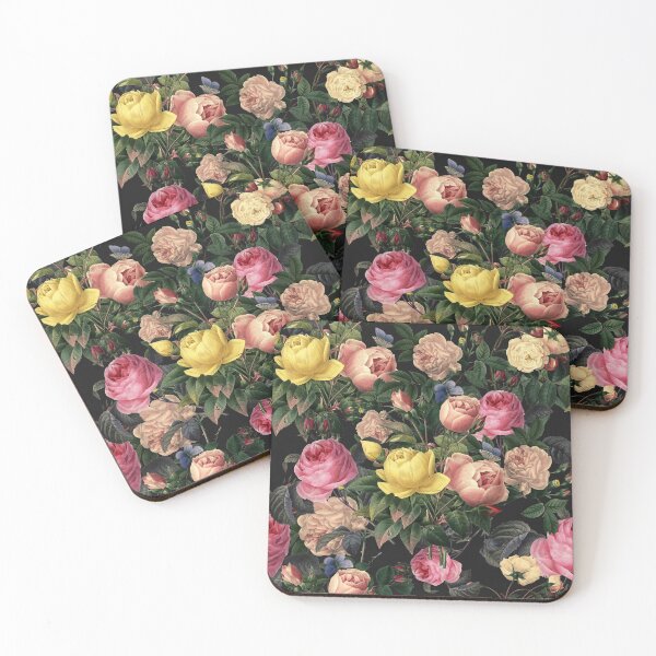 Item preview, Dark Colorful Floral designed and sold by Catherine Holcombe.