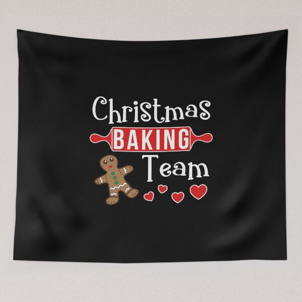 Item preview, Christmas Baking Team Gingerbread Holiday Bake Cookie Group designed and sold by CreatedByHeidi.