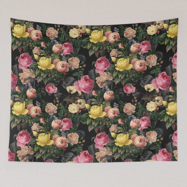 Item preview, Dark Colorful Floral designed and sold by Catherine Holcombe.