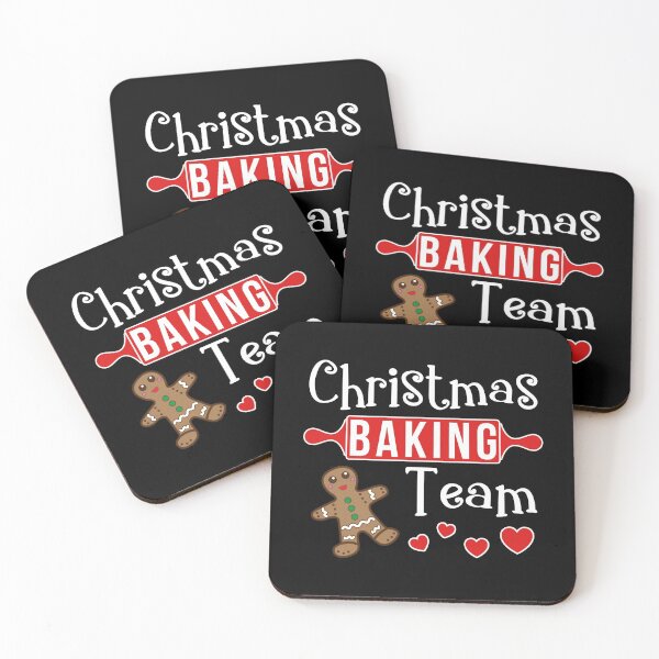 Item preview, Christmas Baking Team Gingerbread Holiday Bake Cookie Group designed and sold by CreatedByHeidi.