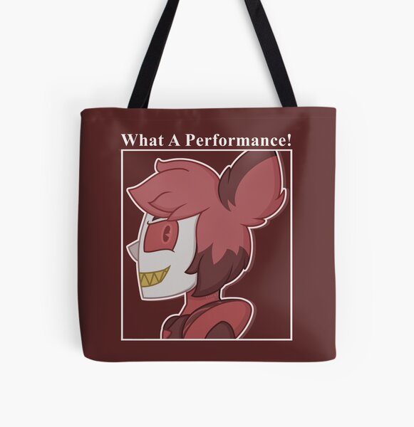 Alastor Hazbin Hotel ‘what A Performance Tote Bag For Sale By Snorg3 Redbubble