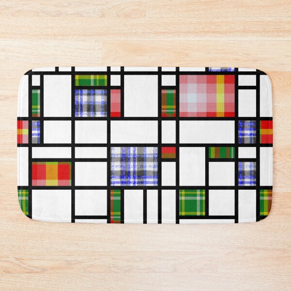 Item preview, Plaid Modern Art Grid Pattern designed and sold by MarkUK97.