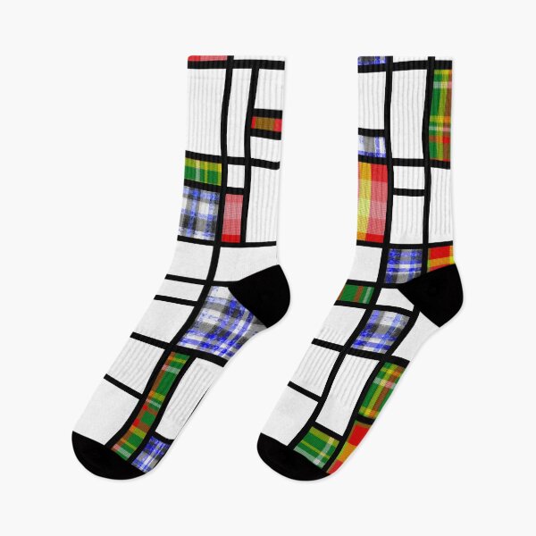 Item preview, Plaid Modern Art Grid Pattern designed and sold by MarkUK97.