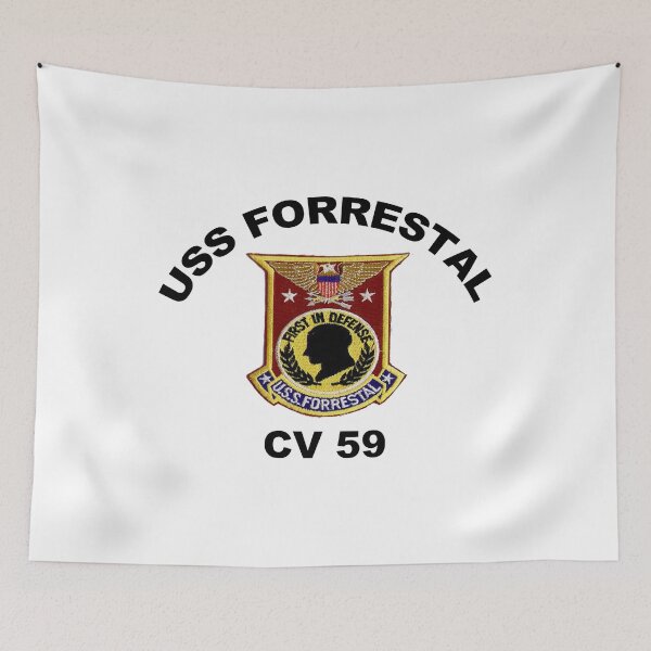 Item preview, USS Forrestal (CV-59 AVT-59, CVA-59) designed and sold by Nikki SpaceStuffPlus.