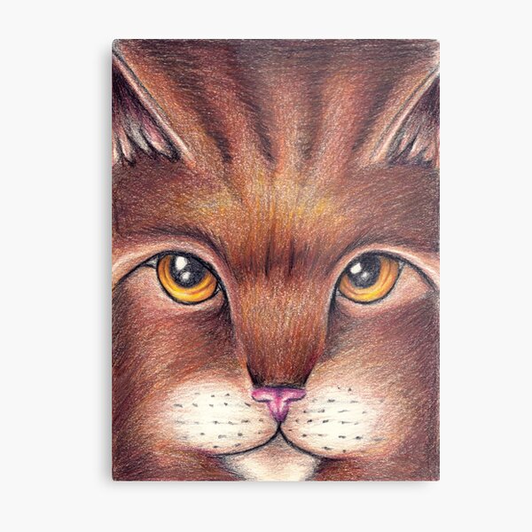 Warrior Cats Bramblestar Metal Print