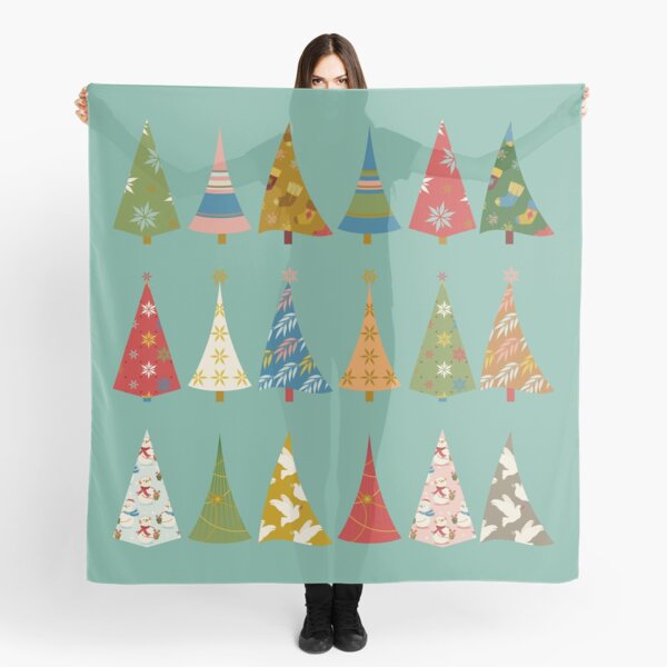 Christmas Trees Scarf