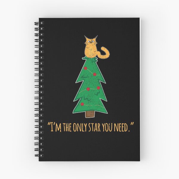 Item preview, Cat Christmas Tree Humor designed and sold by Creatively Torn.