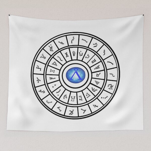 Item preview, Stargate: Wormhole Dialing Ring designed and sold by Nikki SpaceStuffPlus.