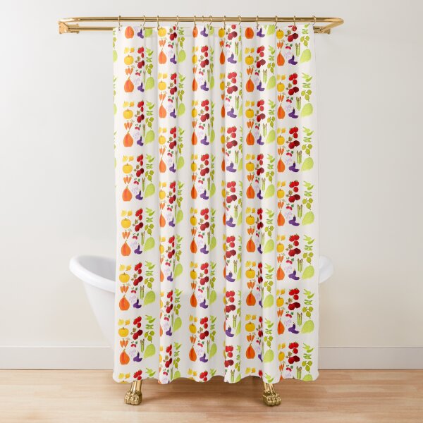 Vegetables Shower Curtain