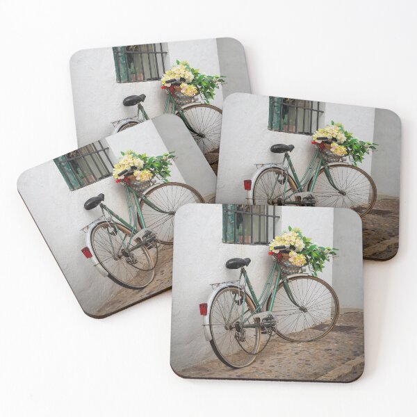 Item preview, A bicycle in the white washed back streets of Altea in Spain designed and sold by Leighton Collins.