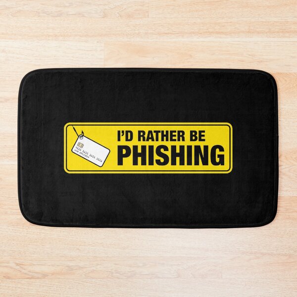 Item preview, I'd Rather Be Phishing Yellow designed and sold by adidabu.