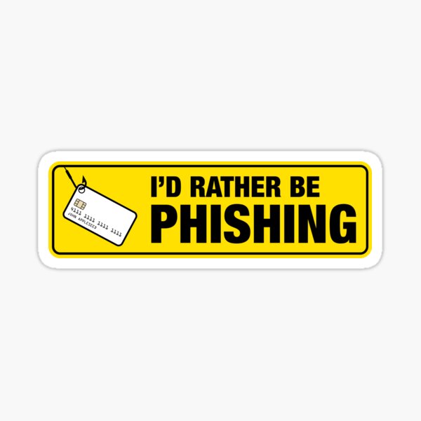 Item preview, I'd Rather Be Phishing Yellow designed and sold by adidabu.